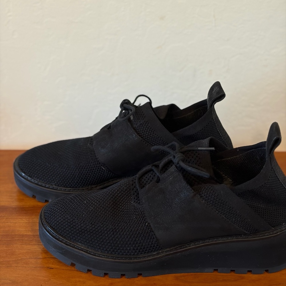 Eileen Fisher Nubuck Black Booties